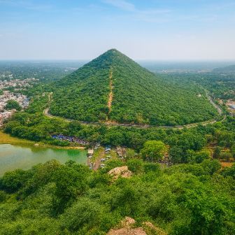 Goverdhan Parvat - Aerial View